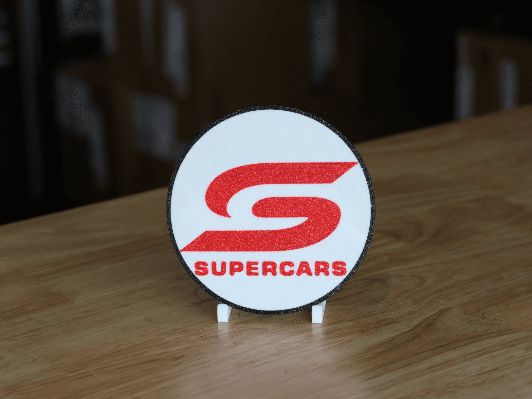 Australian V8 Supercars  Logo 100mm Car Coaster