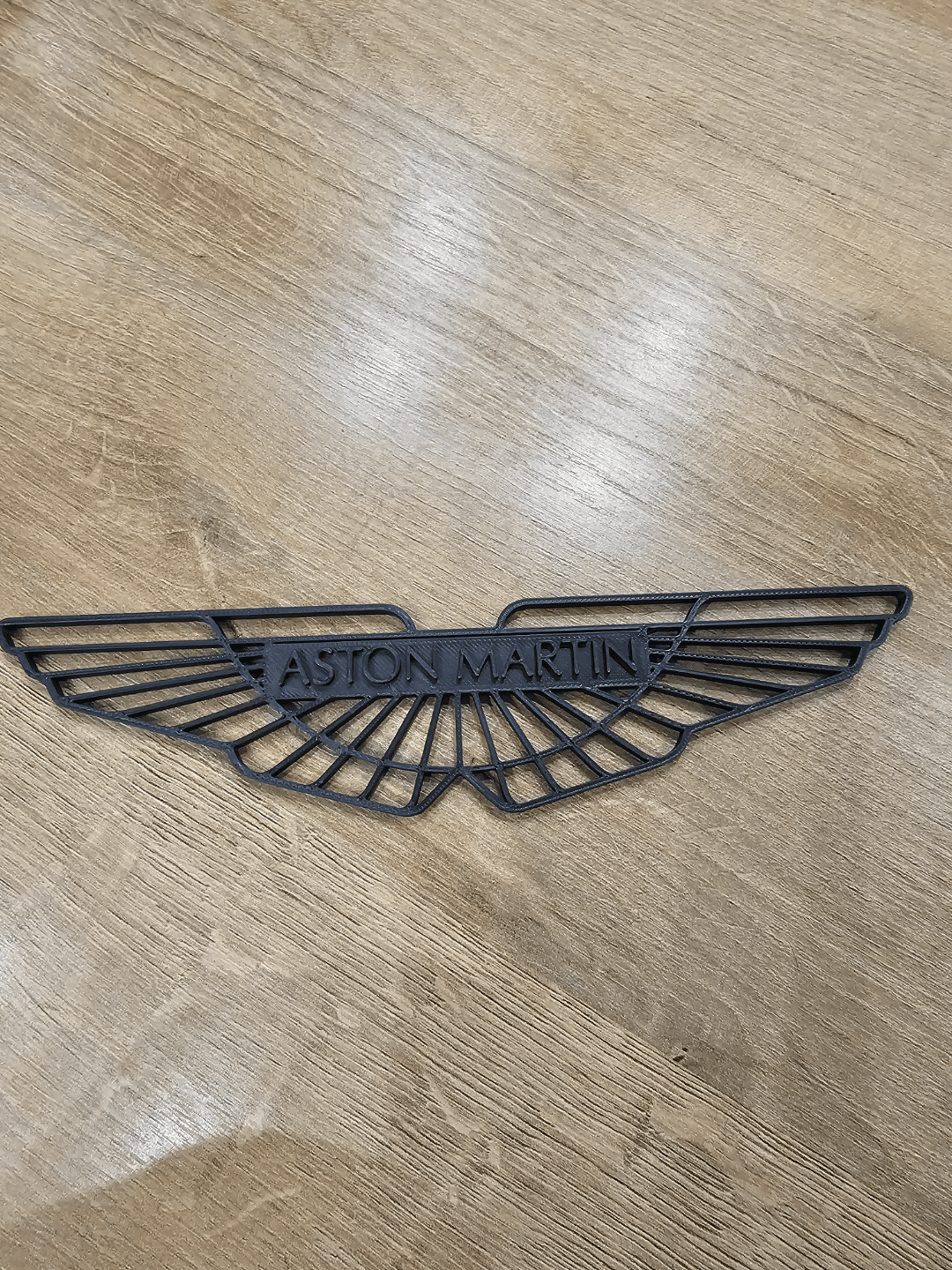 Aston martion logo wall art