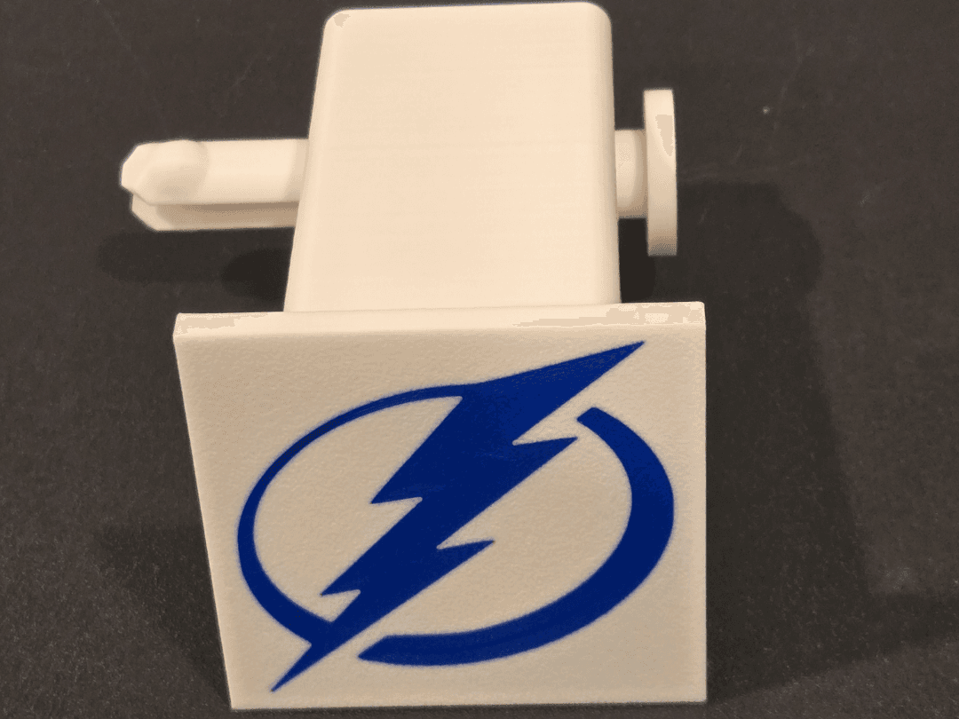 Tampa Bay Lightning 2" hitch cover