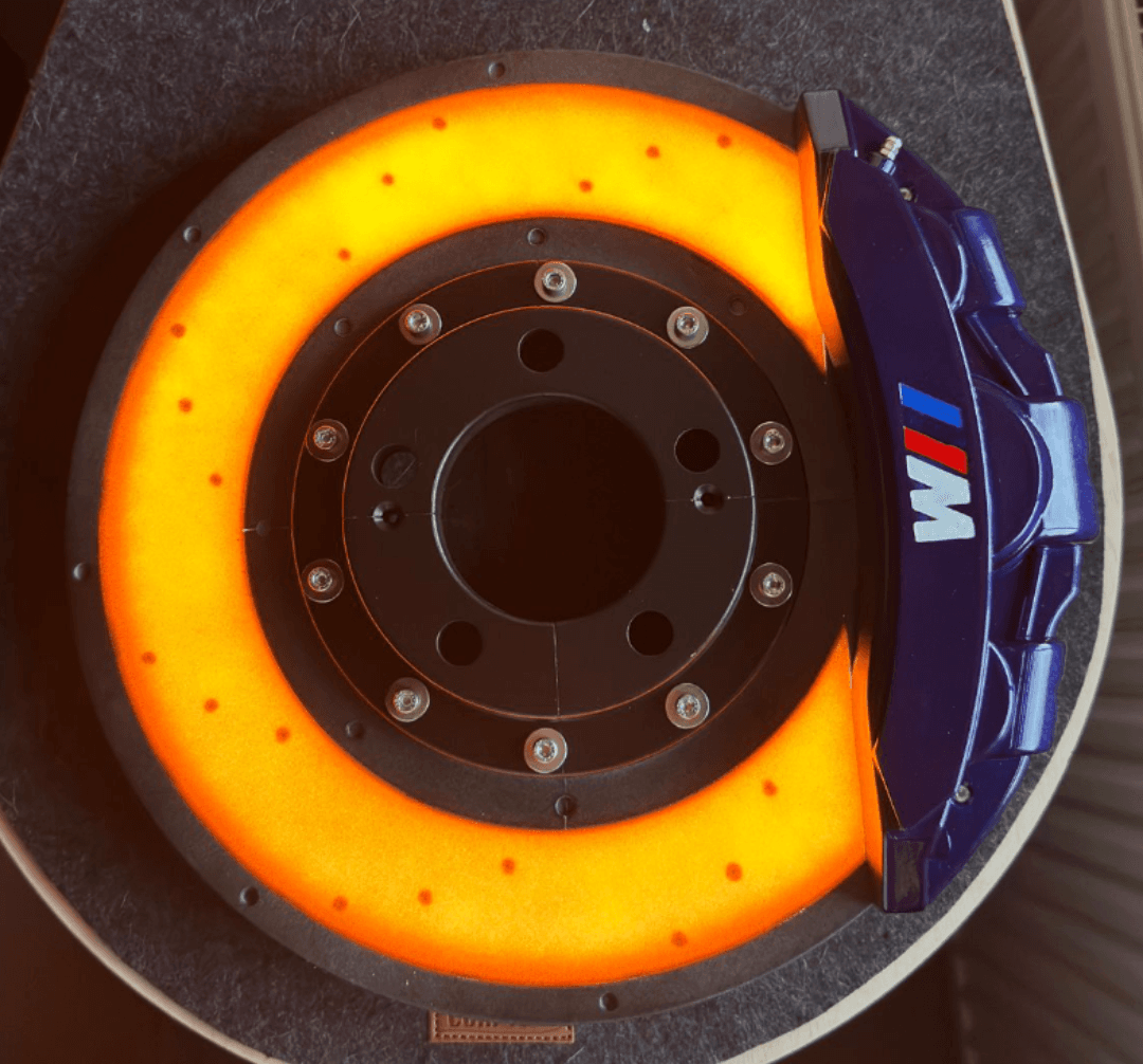 BMW M Bremscheiben Lampe