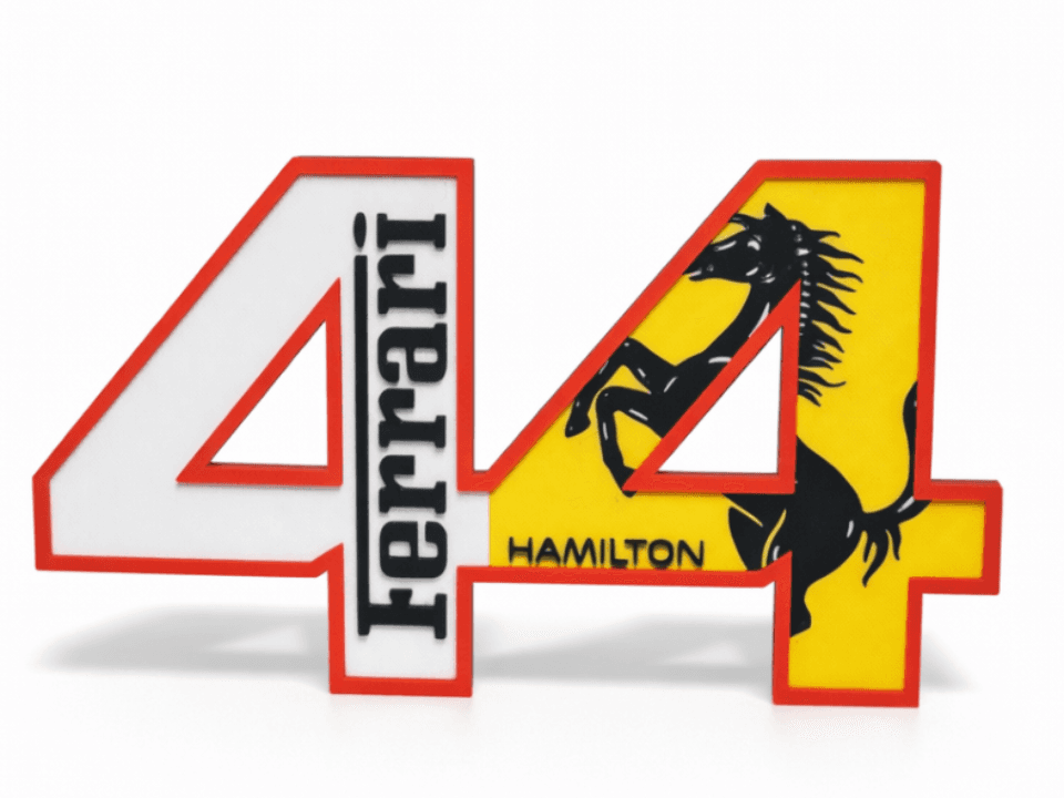 Lewis Hamilton Ferrari 44 F1 
