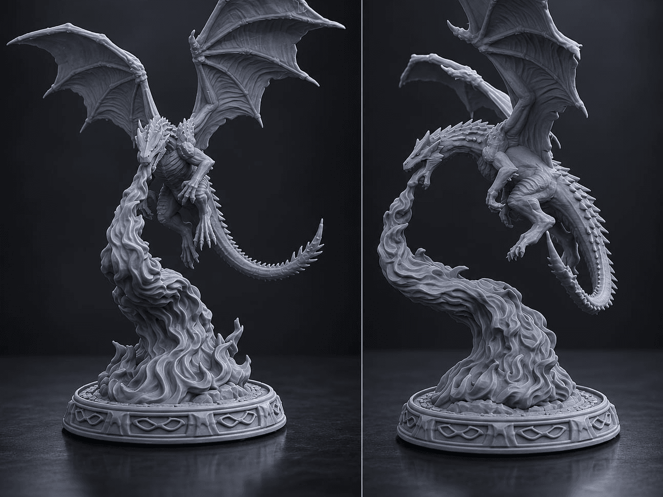 Fire Breathing Dragon - Levitation