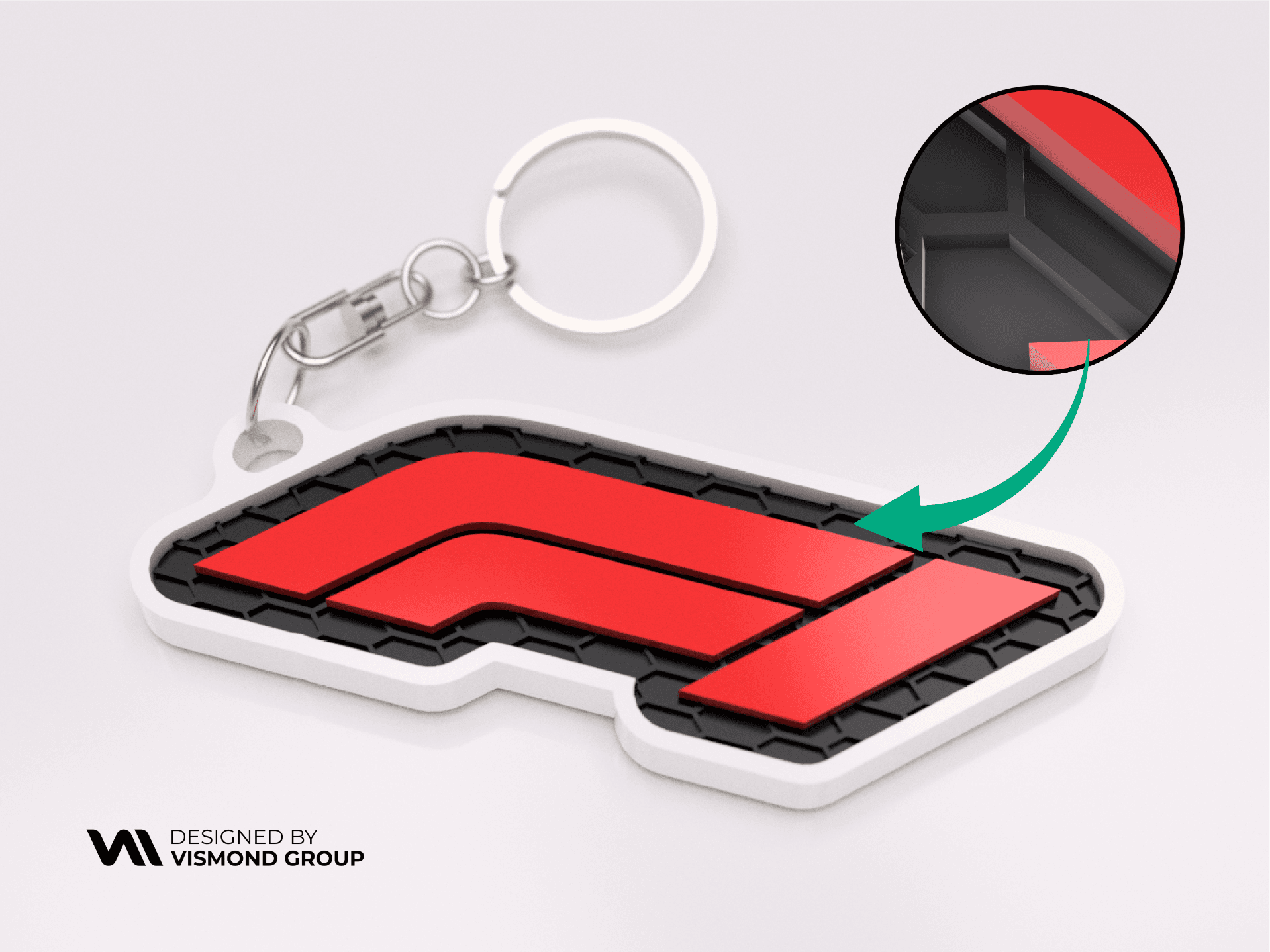 Formula 1 Keychain