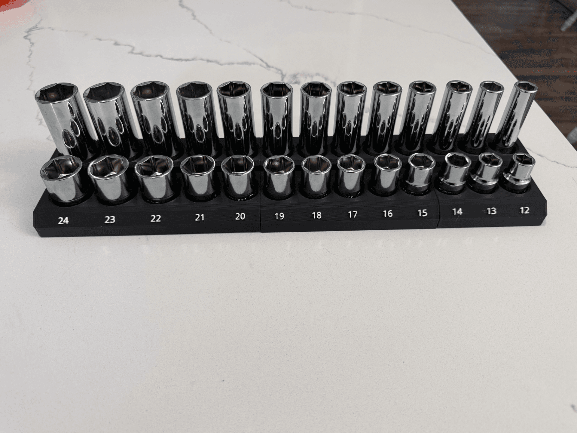 ICON - Socket Holder for 1/2" Drive METRIC Set 