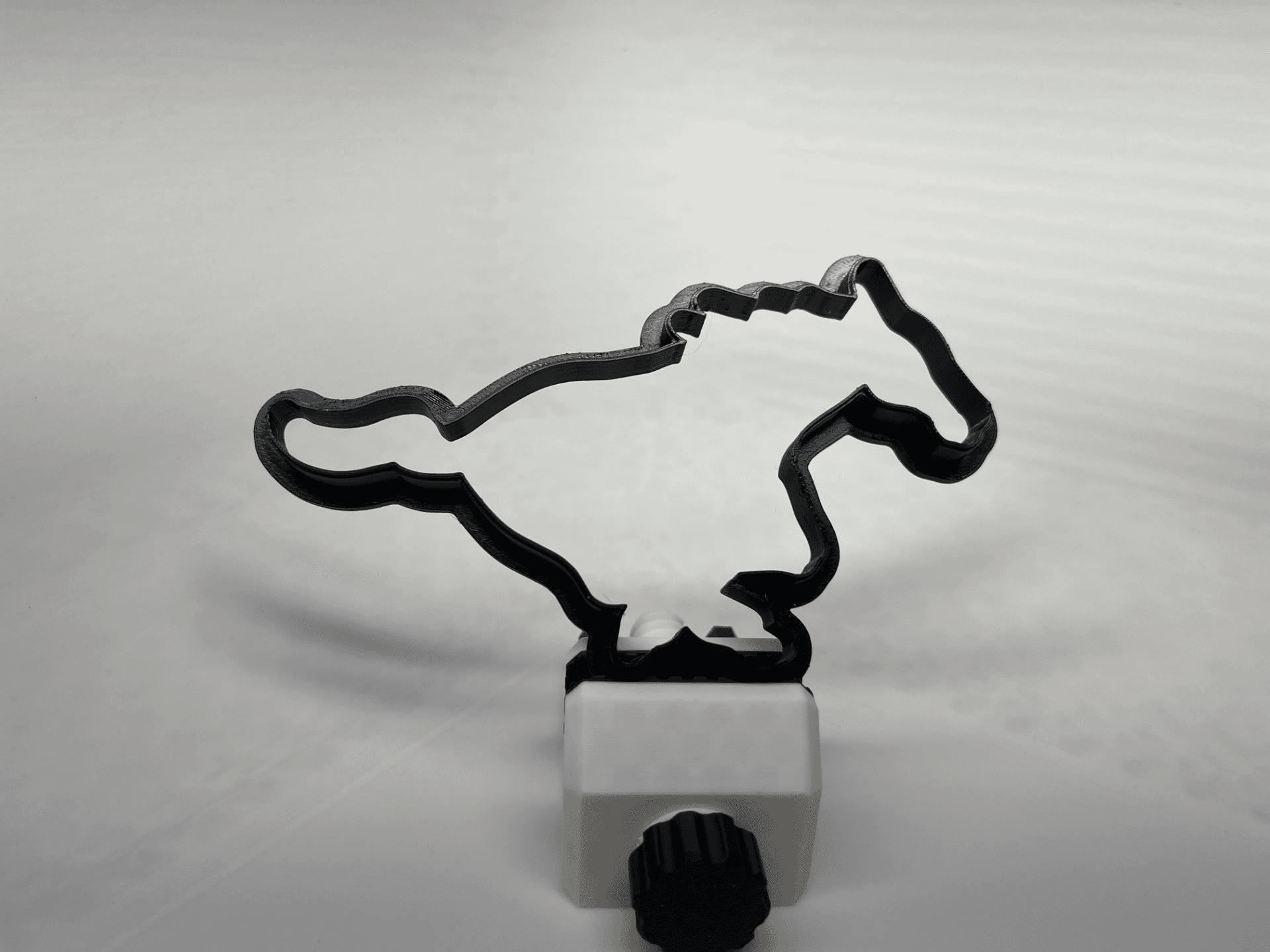 Mustang logo cookie cutter