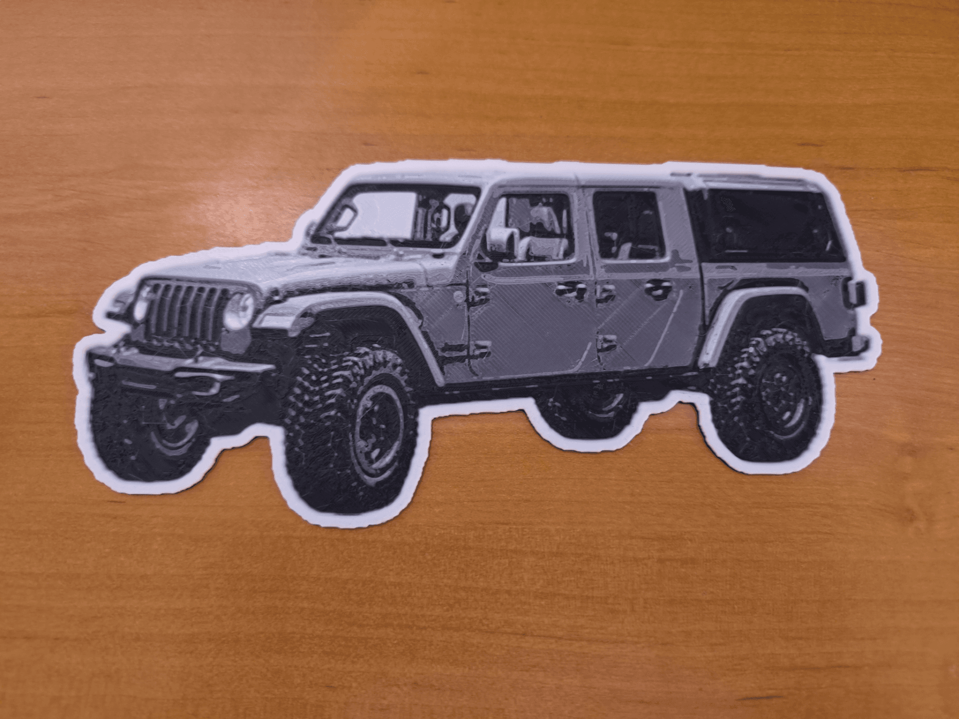 Jeep Gladiator hard-top hueforge