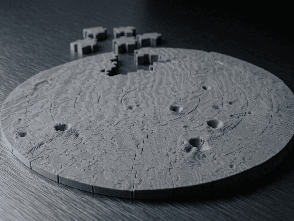 Apollo 11 Landing Puzzle (first man on the moon)