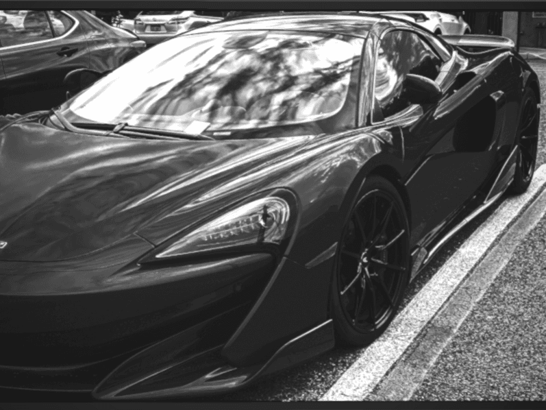 McLaren 600LT  2019 Lithophane