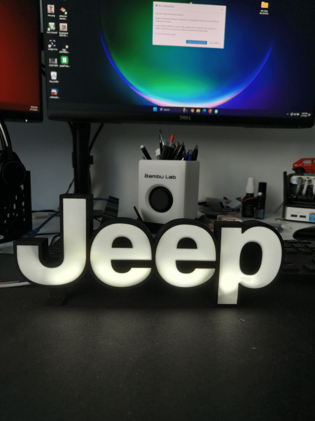 Jeep lightbox