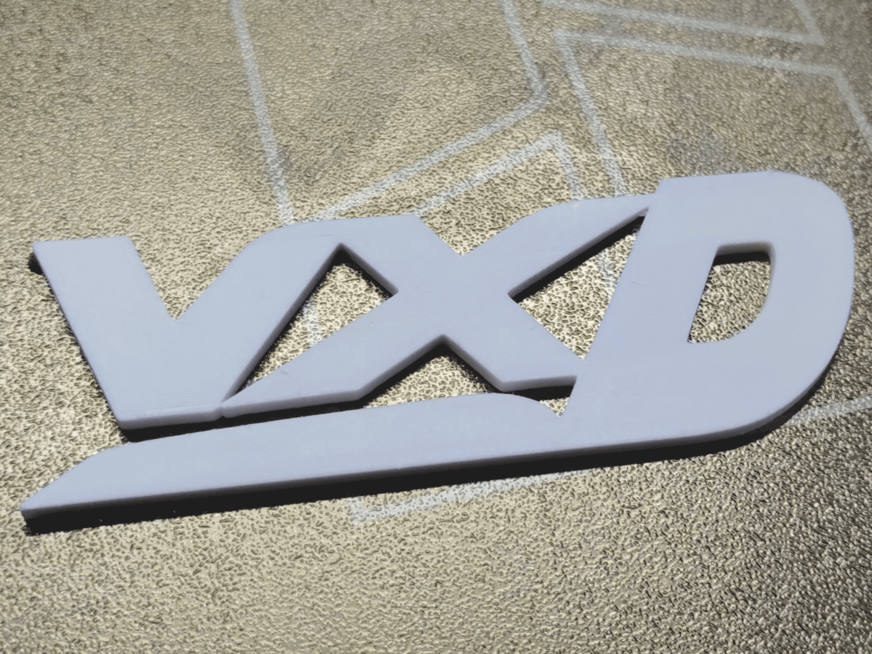 Vauxhall VXD Badge