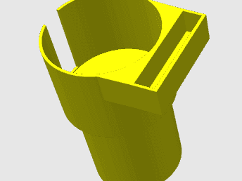 Couch Cup / Mug Holder Extender w/ Phone Slot