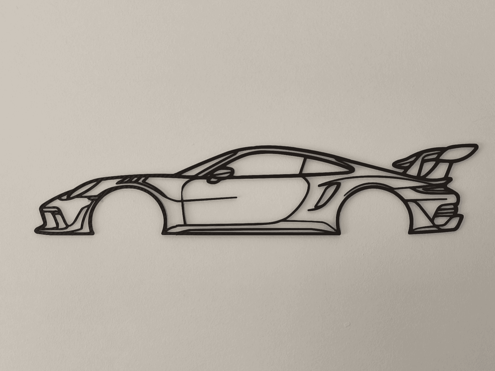 Porsche 911 GT3 RS Wall Art – 60cm (Scalable)