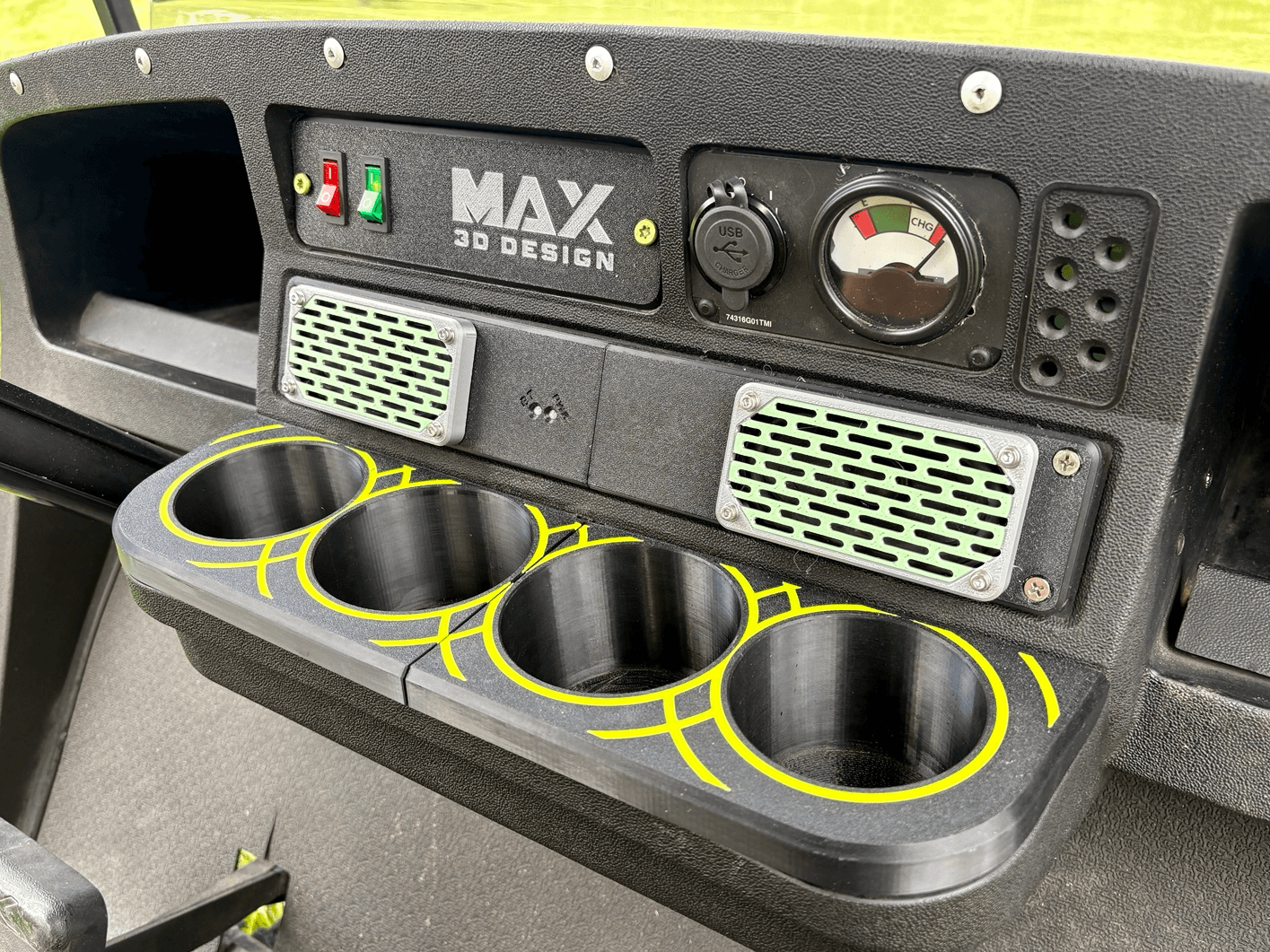EZGO TXT Bluetooth Dash Speaker System