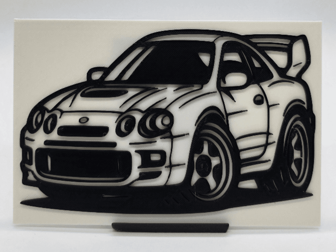 2D Wall Art Toyota Celica GT-Four ST205 TinyCar