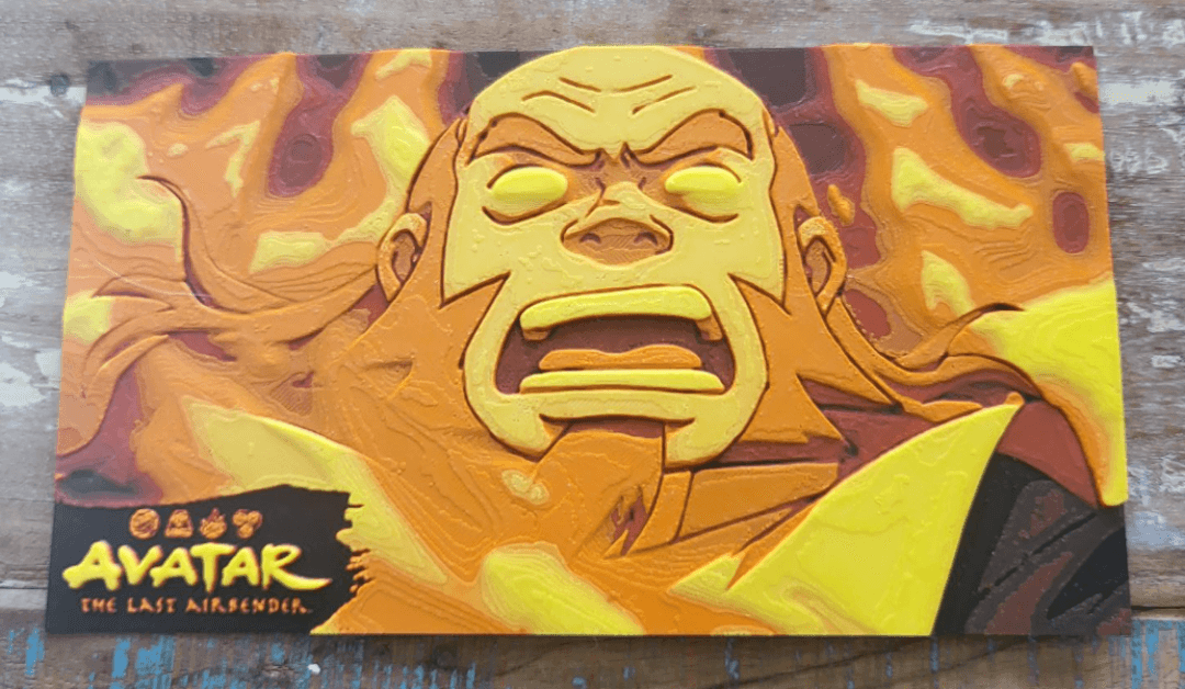 Uncle Iroh from Avatar the Last Air Bender Fan Art
