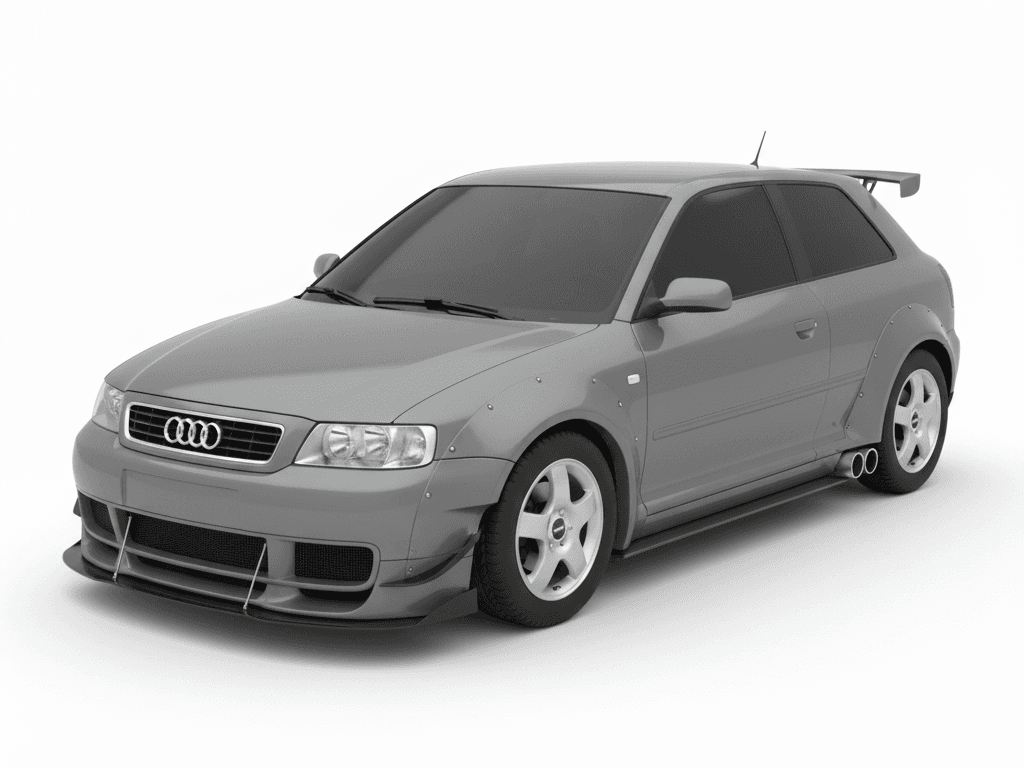 Modell auto car audi a3 tuning