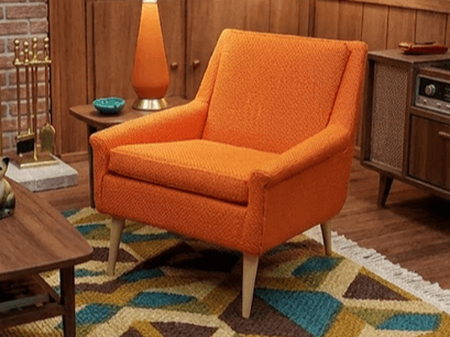 Miniature MCM Armchair
