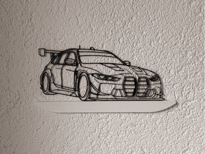 BMW M3 Touring GT3 wallart