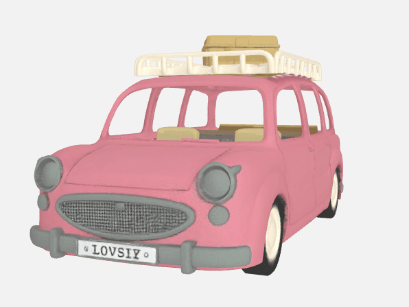 Calico critter picnic van