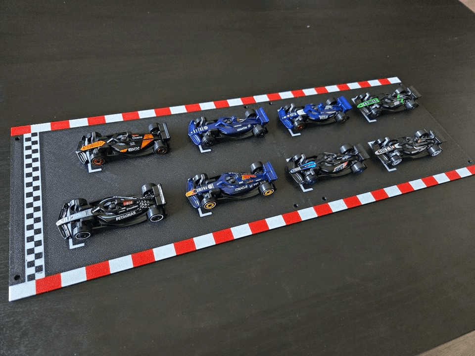 F1 Starting Grid Displays for Mainline Diecast