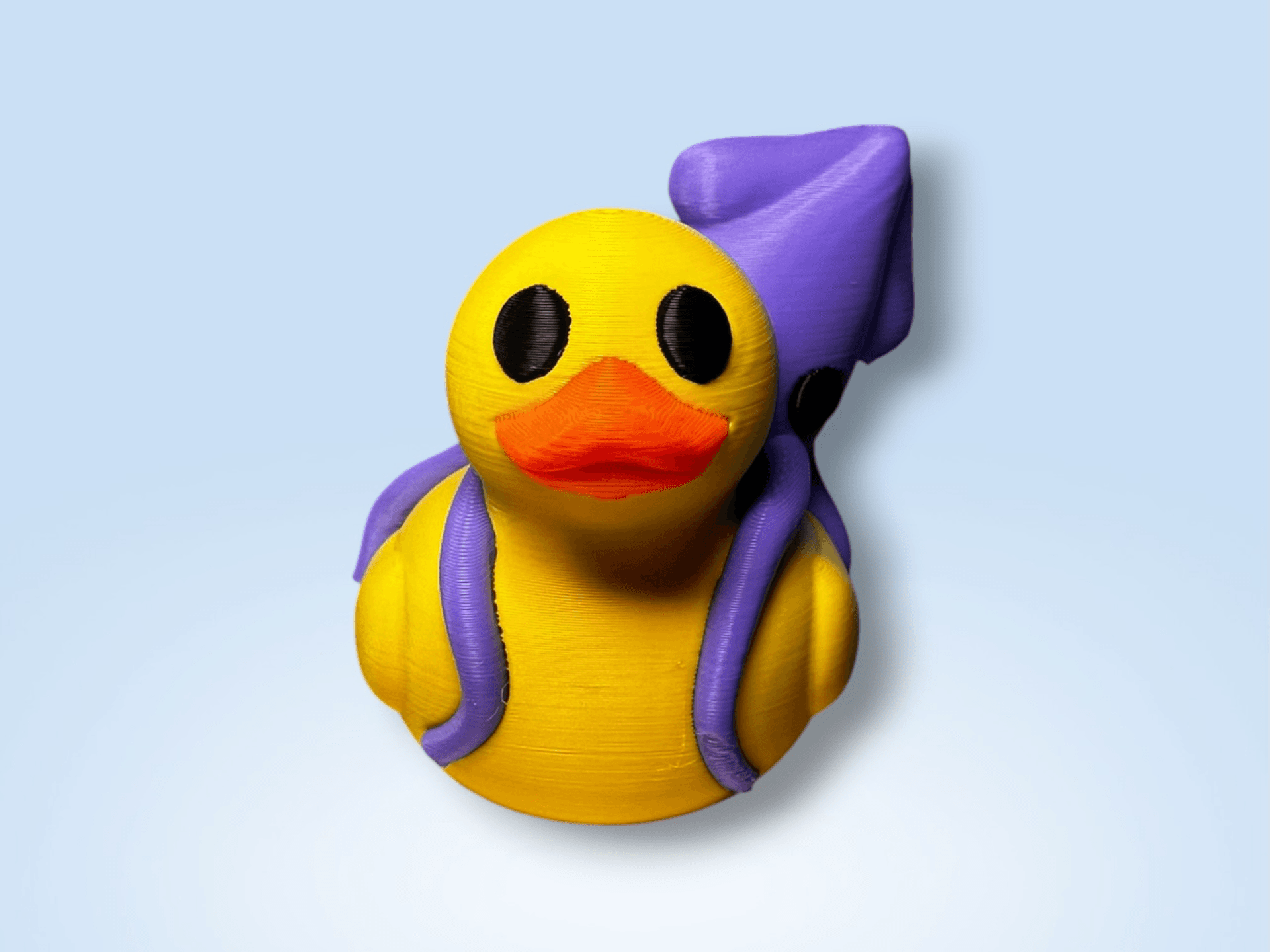 Jeep/Cruise Duck with Squid Friend 