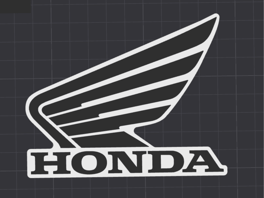 Honda Powersport Logo Magnetic