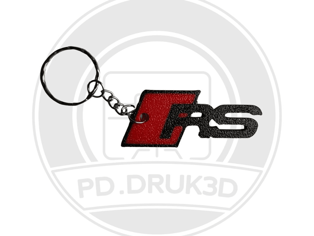 Keychain logo Audi RS