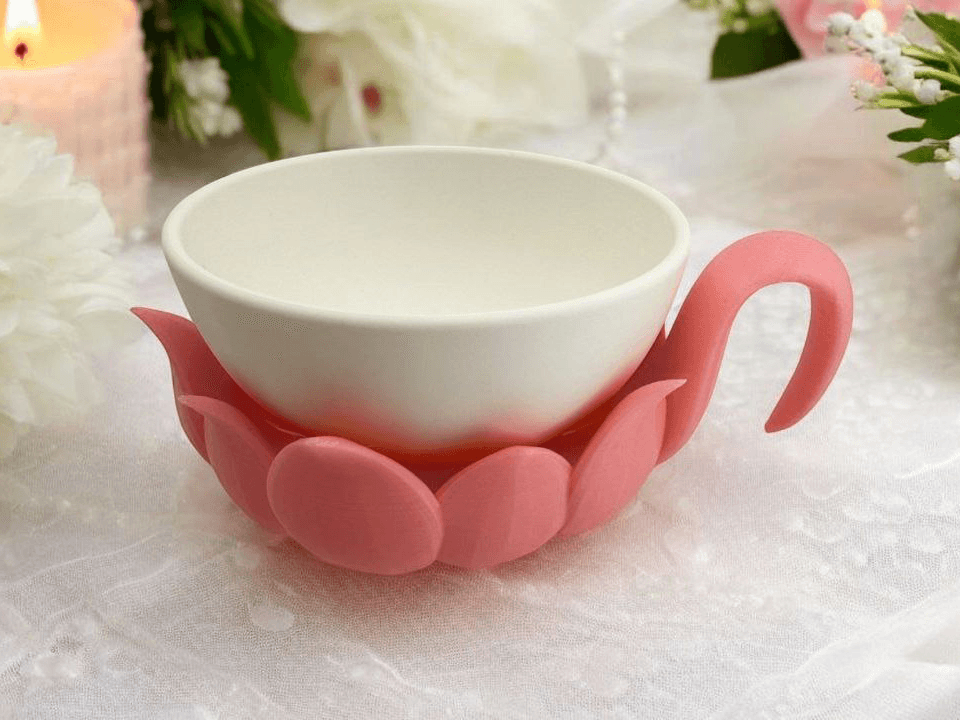 SILK BLOOM CIRCLE  - Supporto a fiore