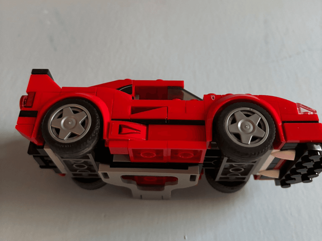 Speed Champions Ferrari f40 stand