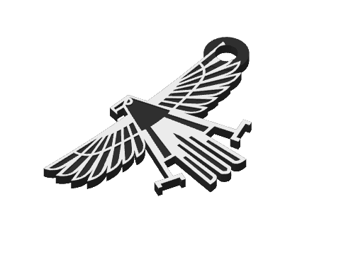 Toyota MR2 AW11 Screamin' Chicken Keyring