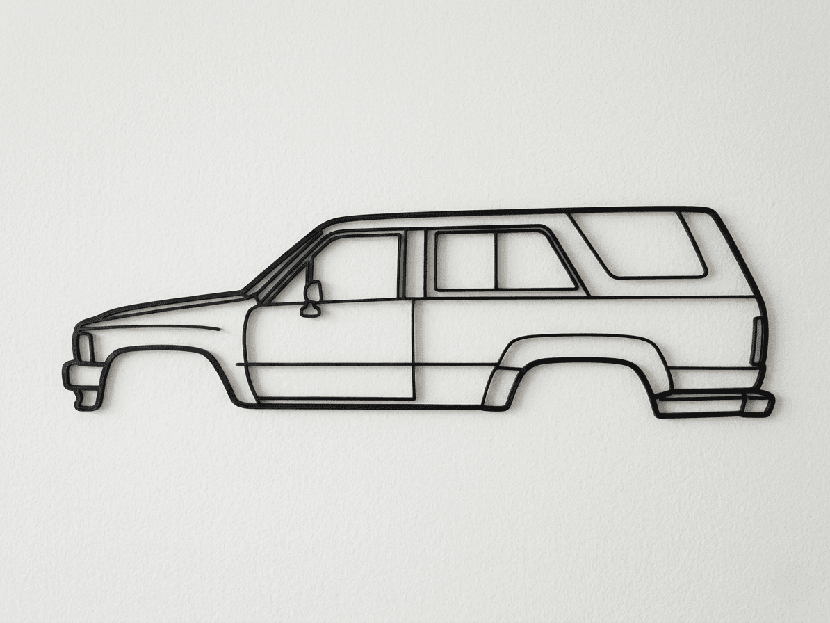 Toyota 4Runner 1st Gen Wall Art