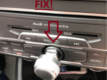 Audi Infotainment/MMI Knob FIX! 
