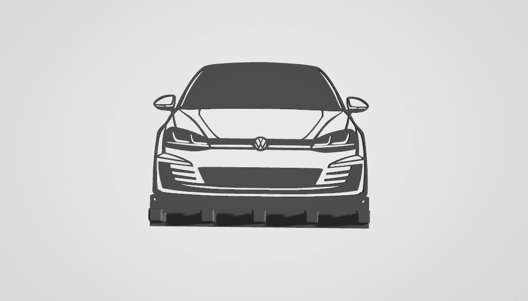 Golf Mk7 Key Hanger