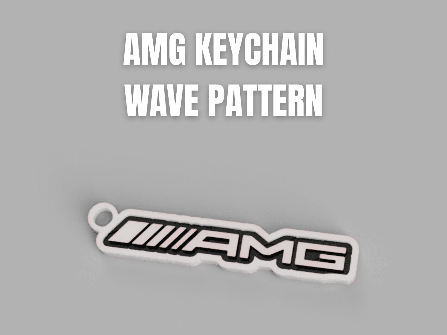 Portachiavi AMG Wave