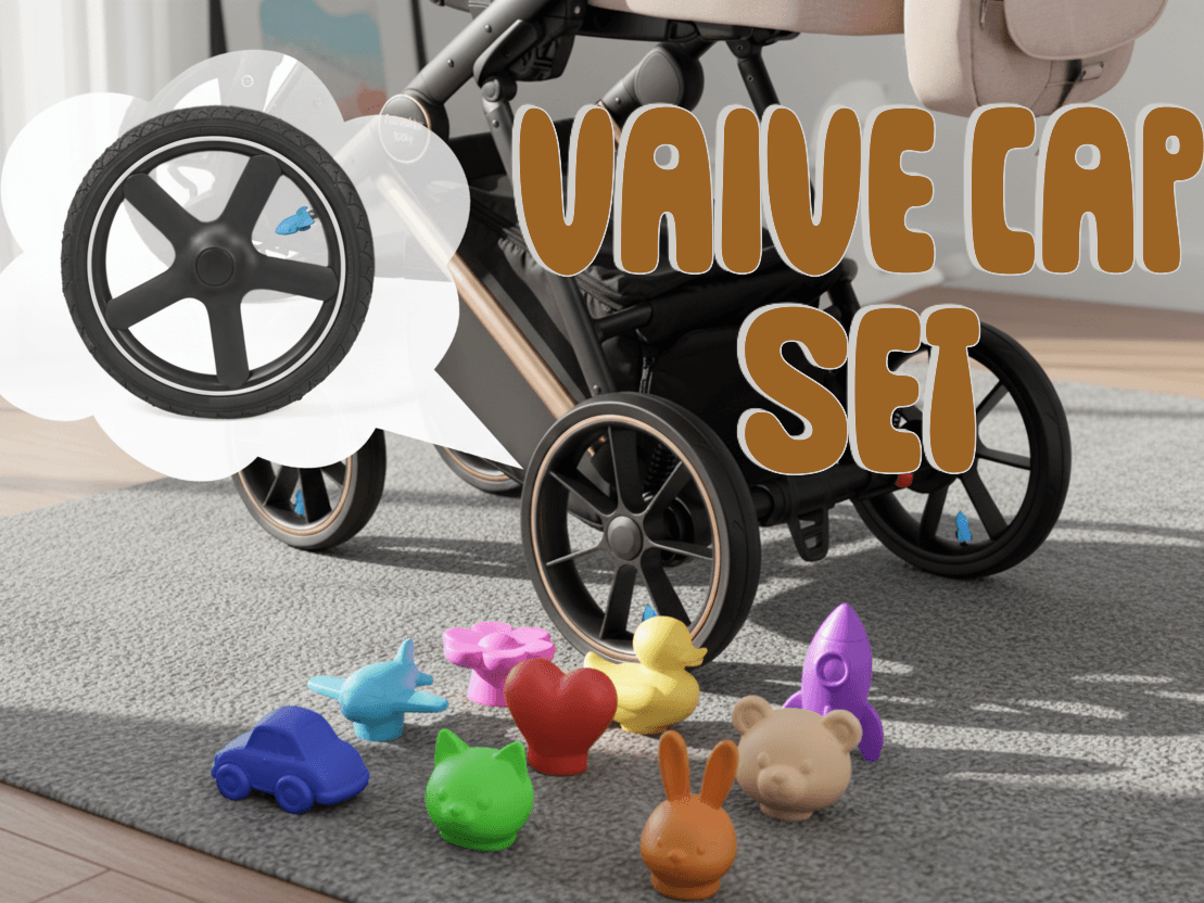 Valve Cap Set – Baby Stroller / Bicycle