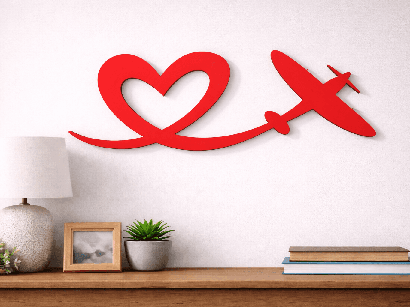 Love of Flight – Aviation Silhouette Wall Art