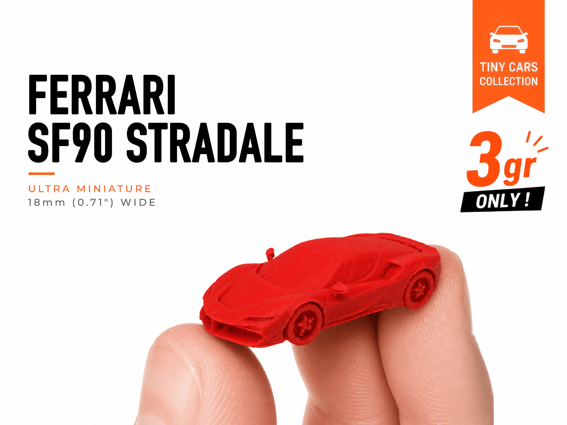 Tiny Ferrari SF90 Stradale - Mini Cars Series