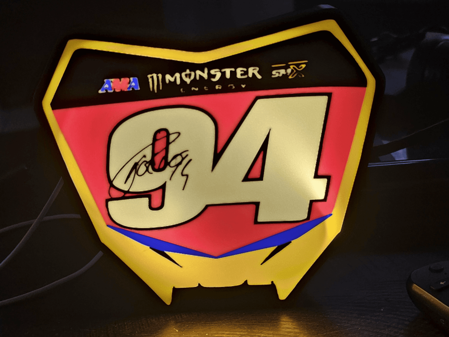 Roczen Red Plate Replica print order saved