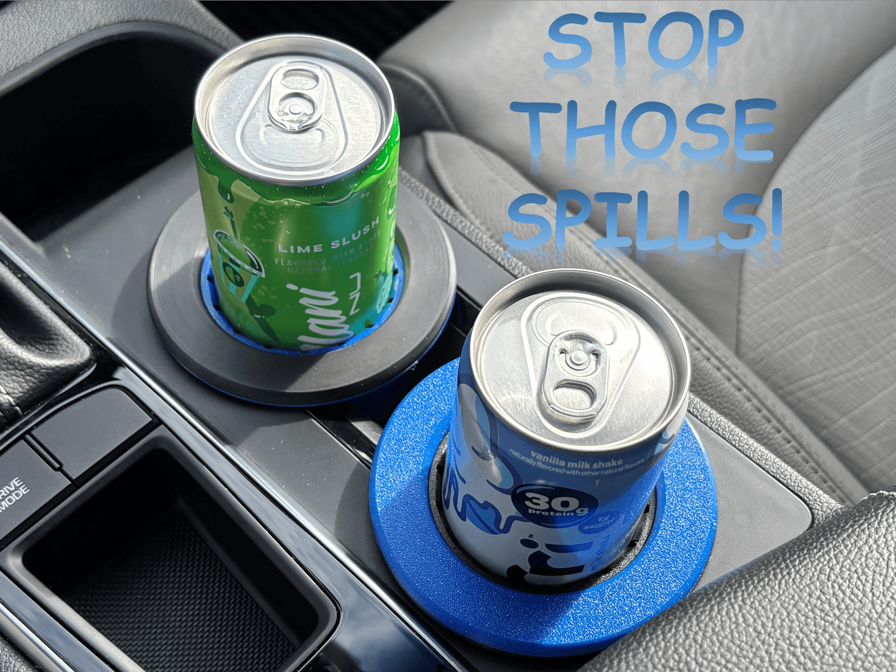 Skinny Can Energy/Protein Drink Cup Holder Adapter