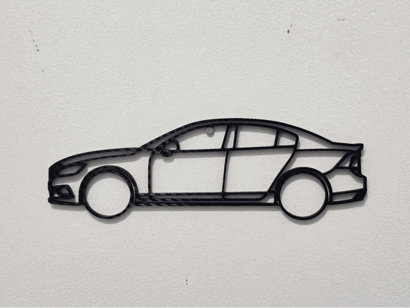 Volvo S60 Silhouette Wall Decor