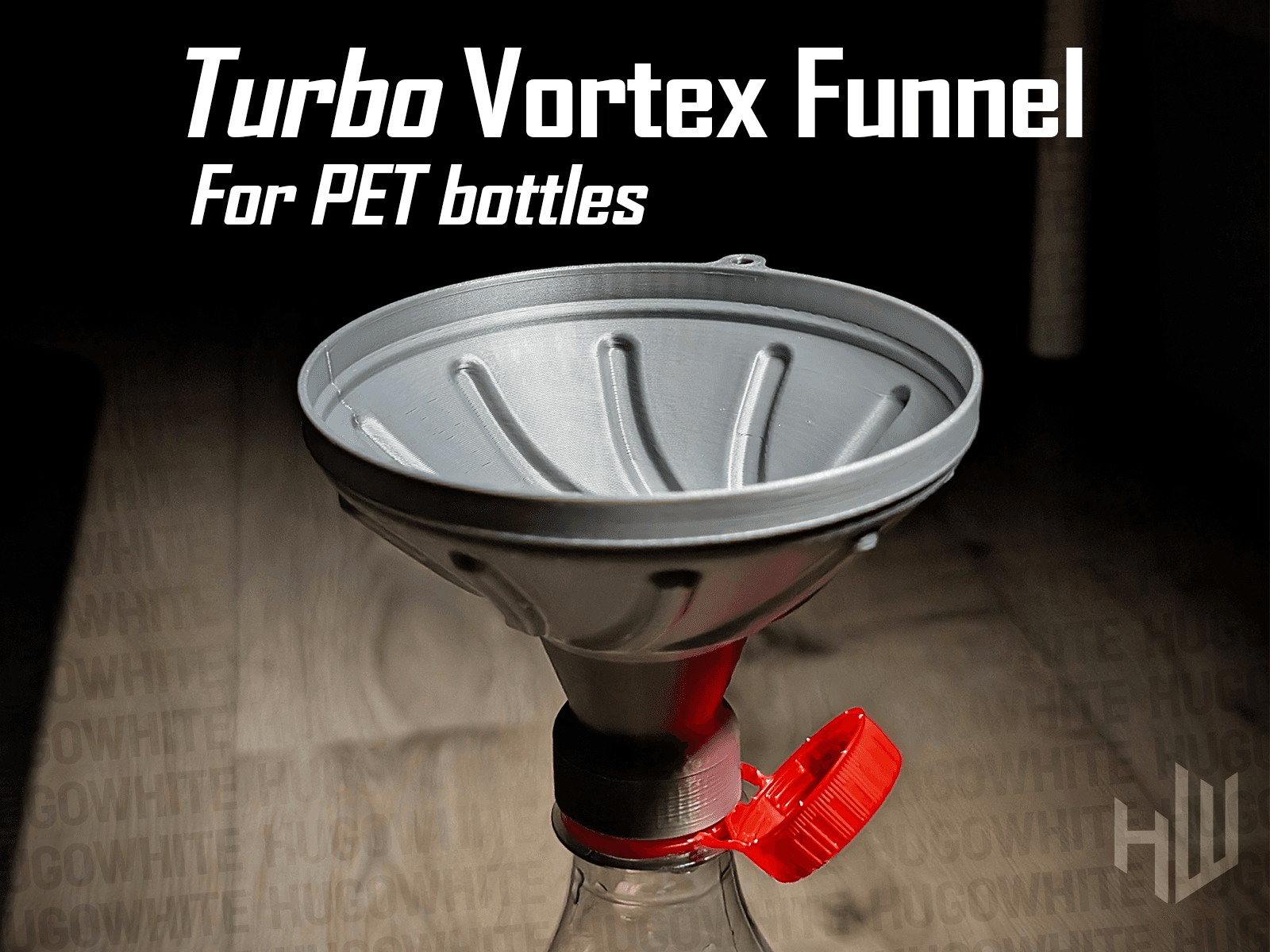 Turbo Vortex Funnel for PET Bottles
