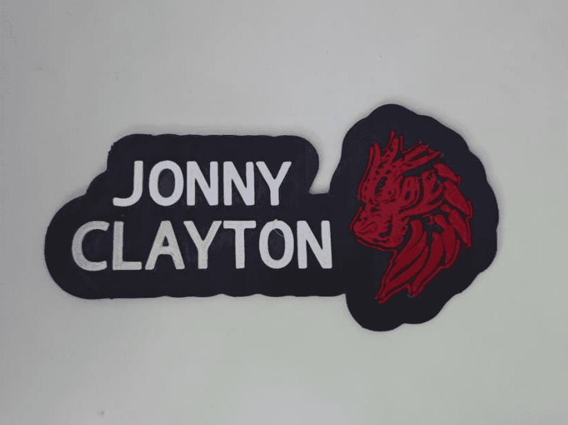 Jonny Clayton Dart Logo/Sign