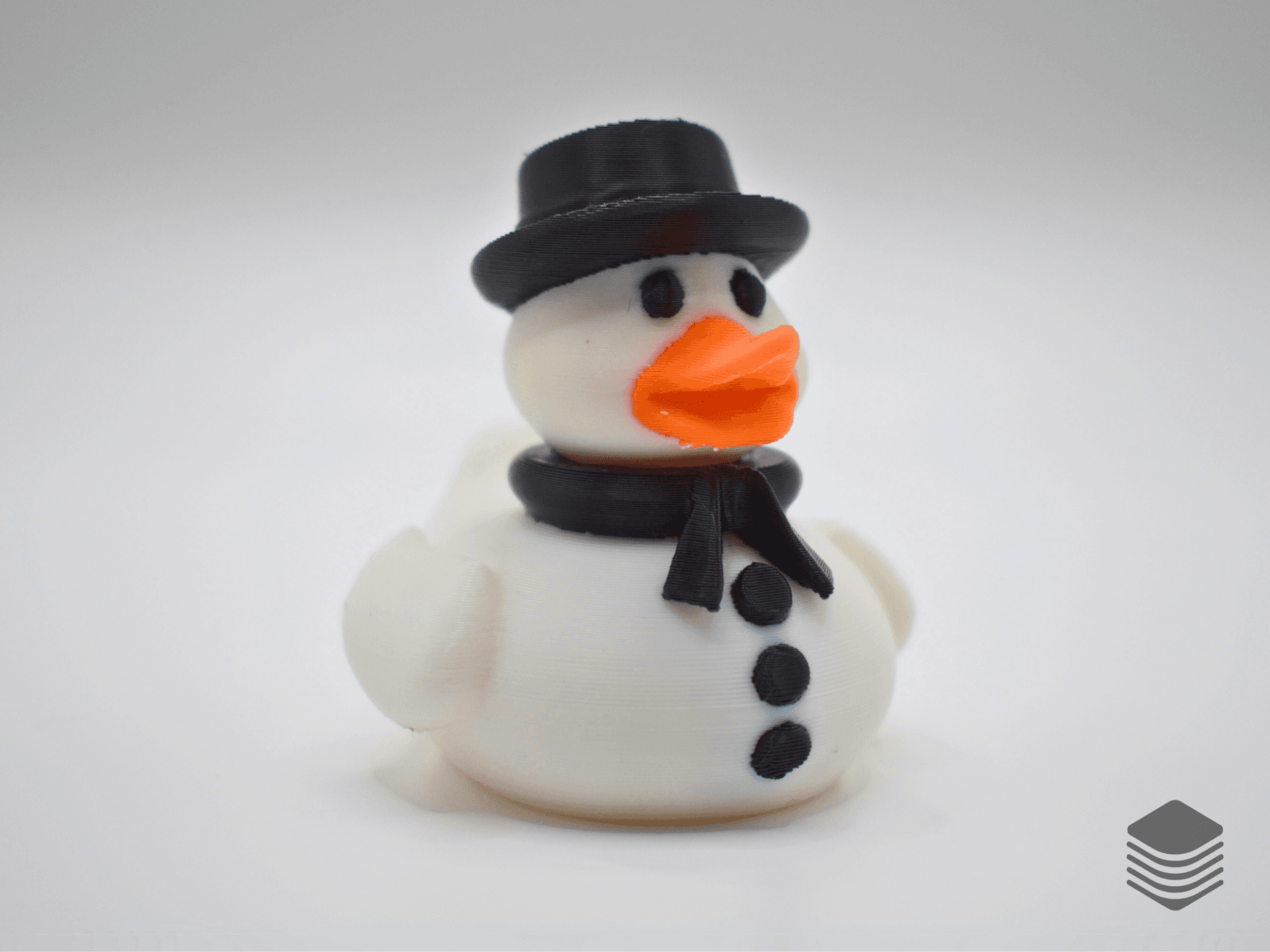 Snowman Duck