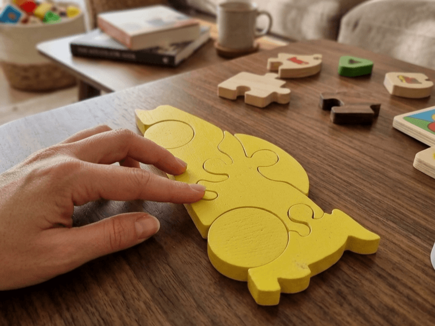 3D Puzzle Auto in Stile Montessori