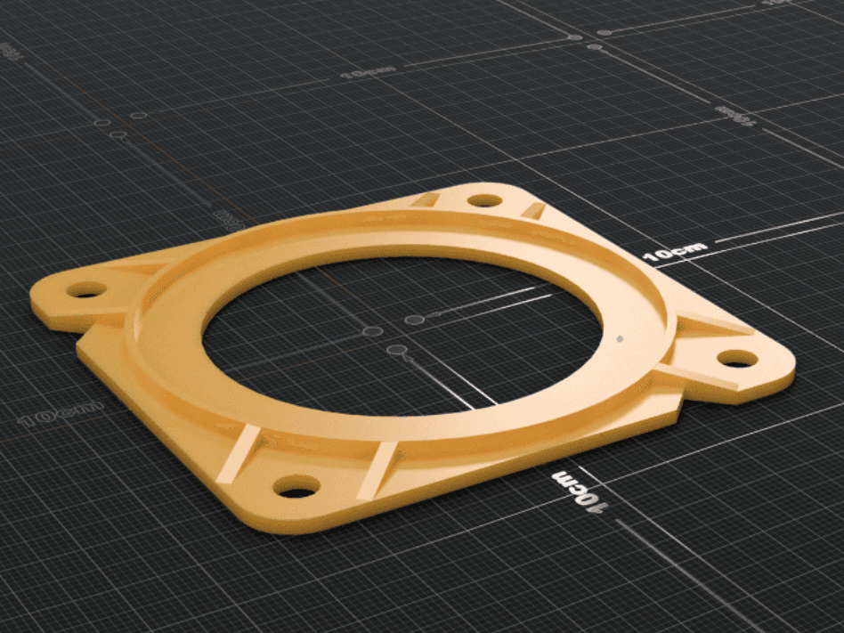 Nissan Altima Dash 2" midrange adapter