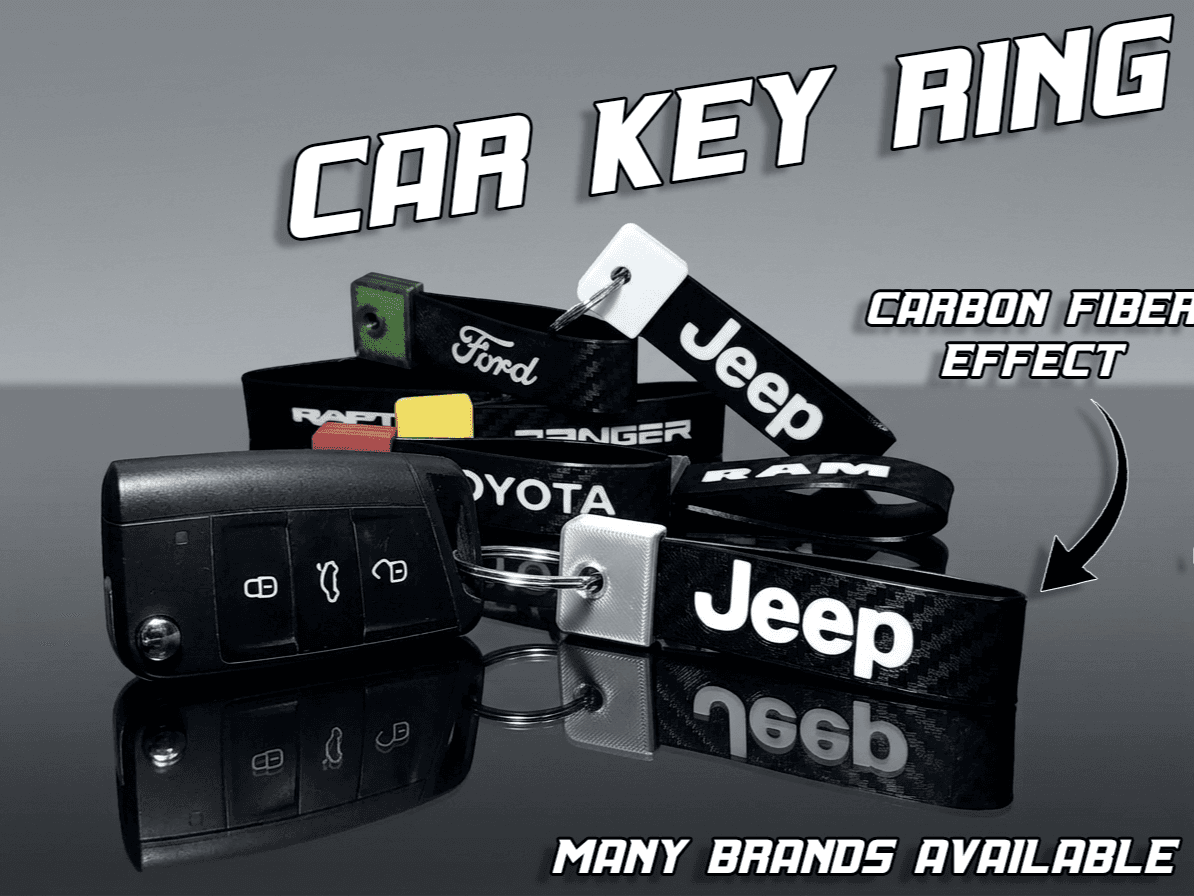 Car Key ring. Sporty, handsome, flexible