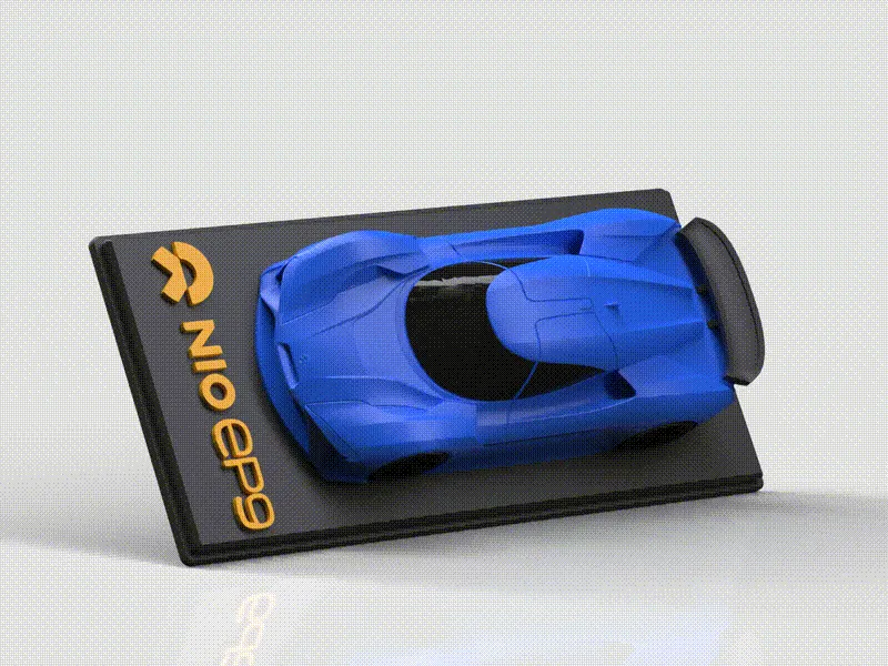 【Ford】福特 GT MK IV 汽车模型摆件 带铭牌陈列底座