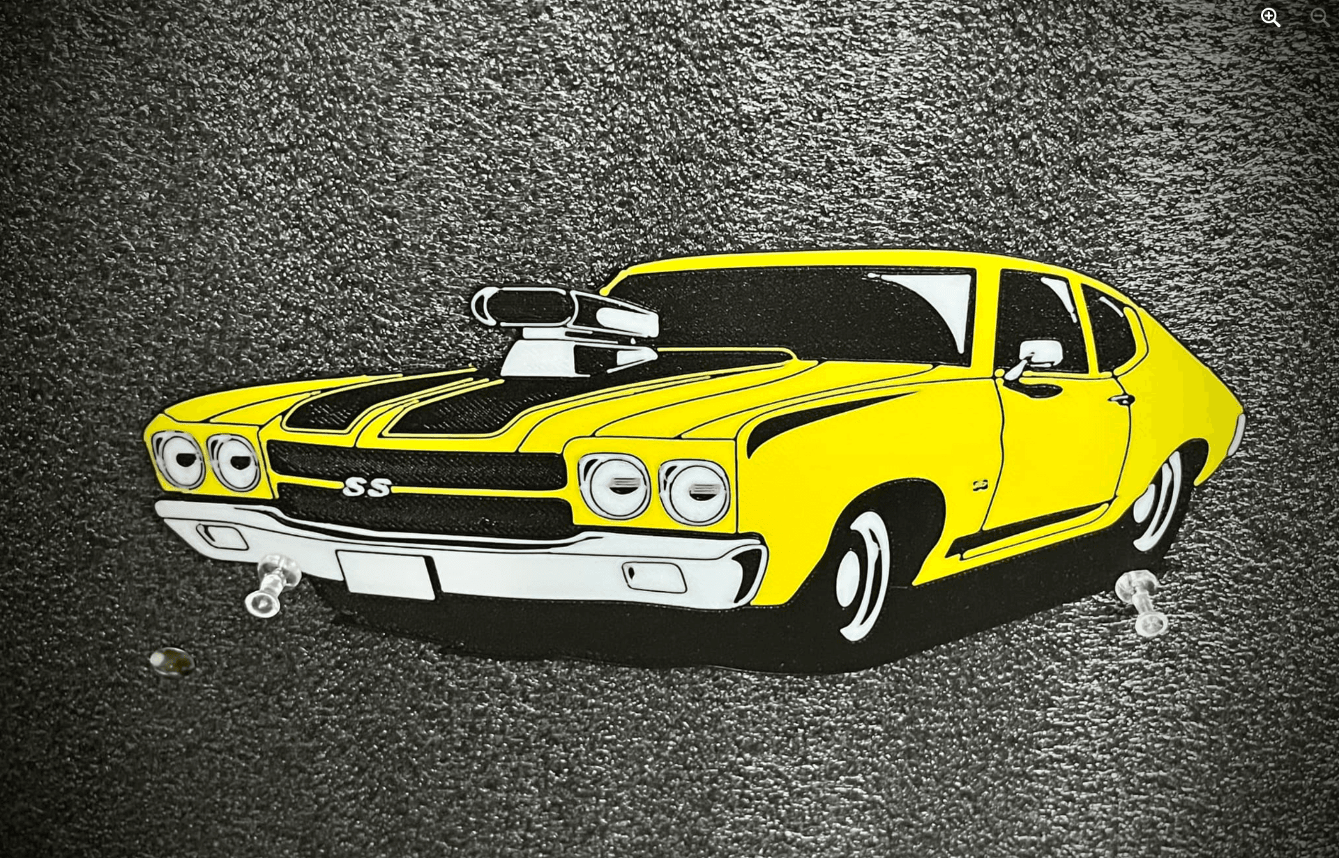 Hotrod Chevelle WallArt