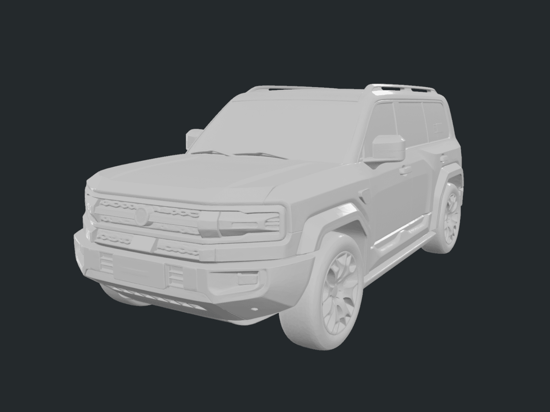 BYD Denza B5 (Leopard 5) 10 cm test model