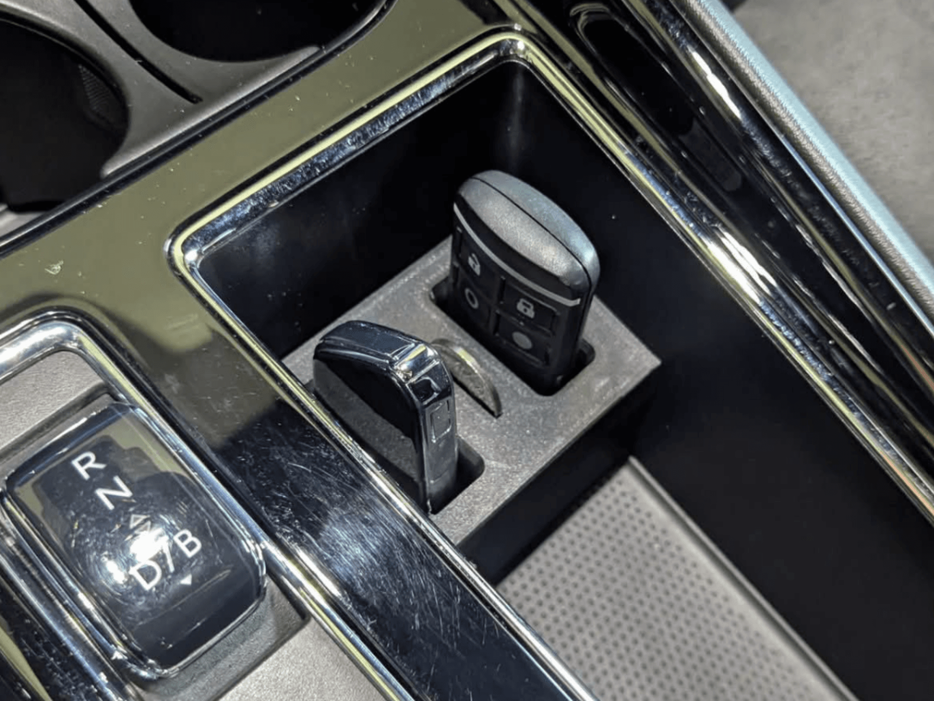 Enyaq key fob organiser
